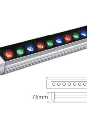 LE1D洗墙灯18W2灯4W36W无品牌/水线条灯七彩DMX52户外楼体轮防廓