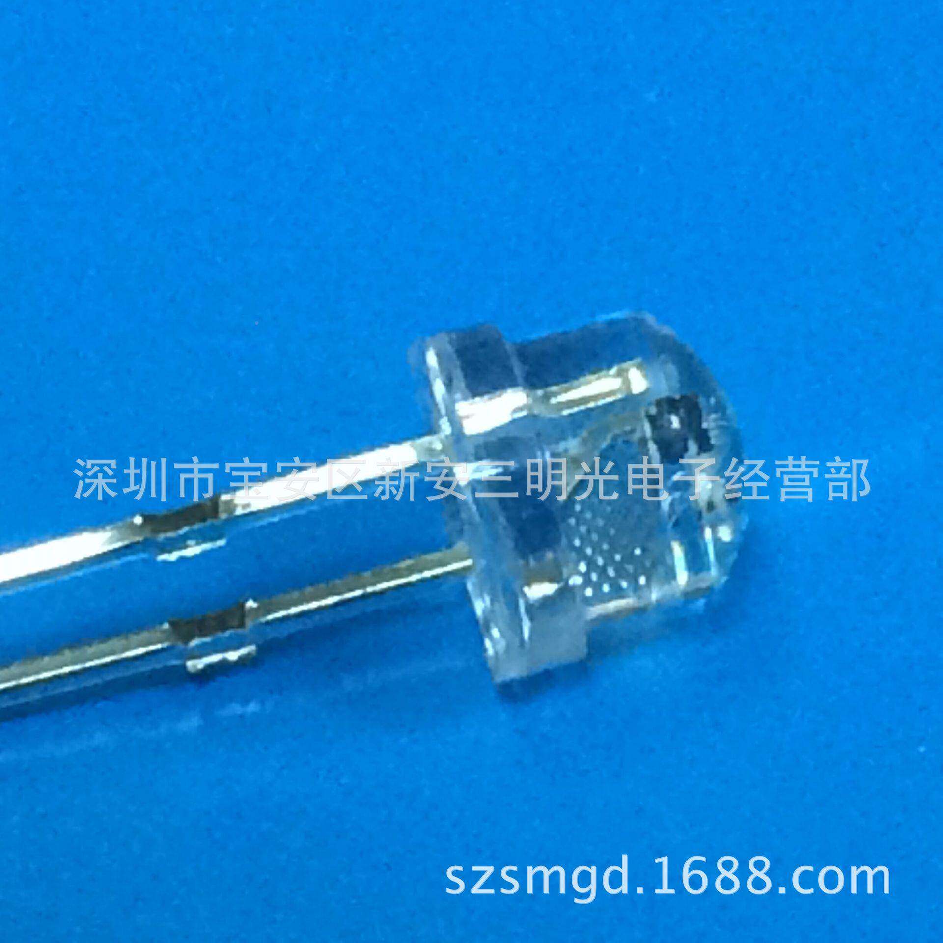 8MM/F8草帽L白ED发粉0.YLI5W粉红发光二管LED红灯600-800mc极d