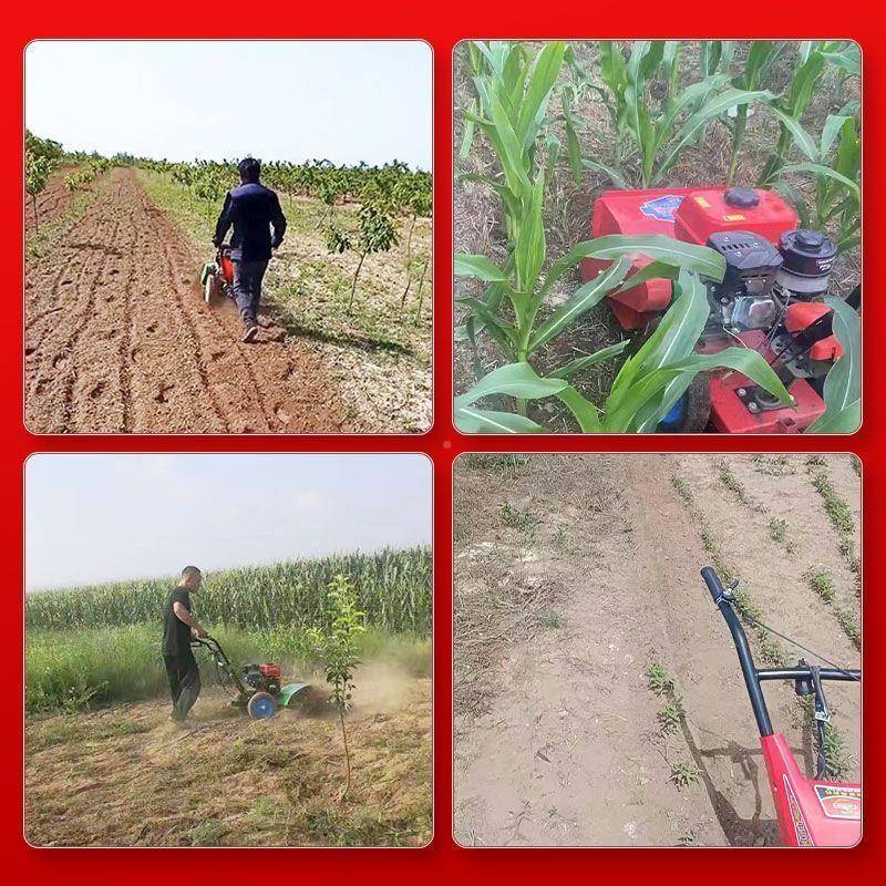 多功能汽油除草机新款型家用四冲程老耕地松OFK人土旋开沟耕小锄