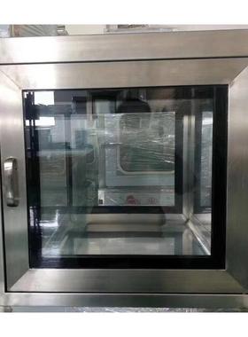 不锈洁净钢传机递窗层流传递窗TKA紫外线消毒械电互子锁传递窗