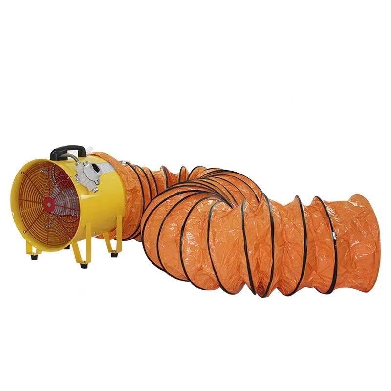 螺旋PVC伸软缩风管风机无品牌/连接钢丝软管耐高除通风排尘烟排风