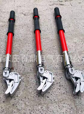 接百鼎可调角度嘴式地线度/高鸭压接地线可调FIC角接地棒/可拆卸