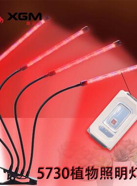 5730红光灯珠灯植物生长660-65m0.5Wn大功69958率补光灯57306红光