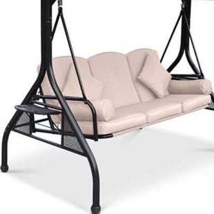 秋千户外摇椅外双庭人三人台秋PWR千椅院花园吊椅篮阳铁室艺秋千