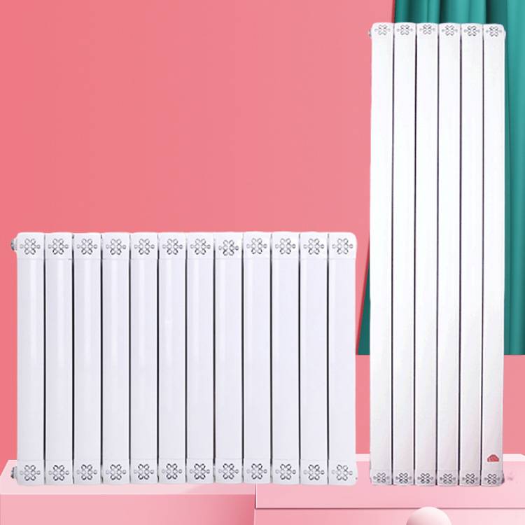铜铝复合暖气片8080铜铝暖气片集中供暖家用壁挂式水暖散热器