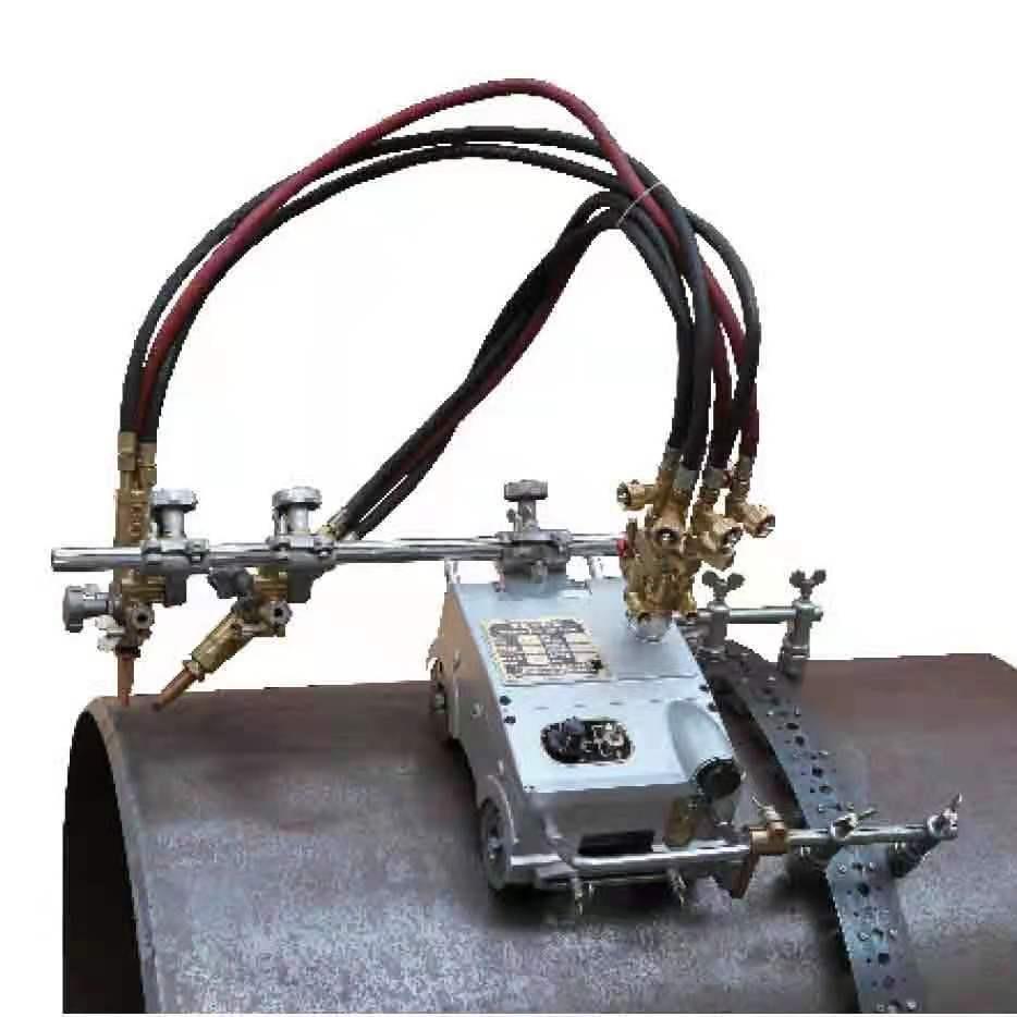 CG割坡2BSF-1式1手摇式管道气割机电动磁力钢管口切机轨道火焰切