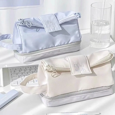 ins风日系大容量笔袋初中生女高