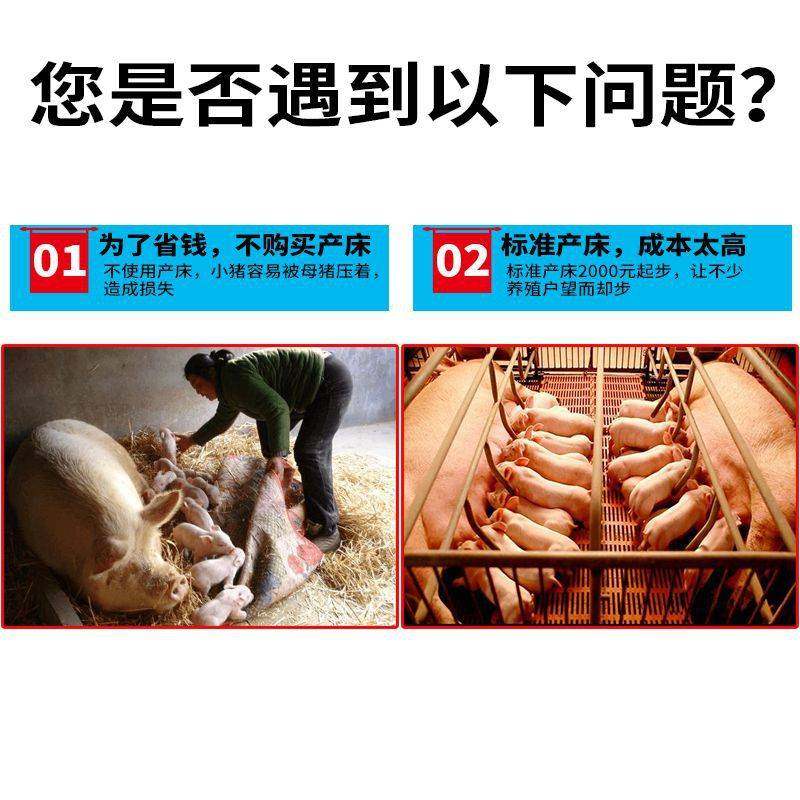 落地式母猪产床单一个保育一体上翻猪位简易产保单体栏定位栏产床