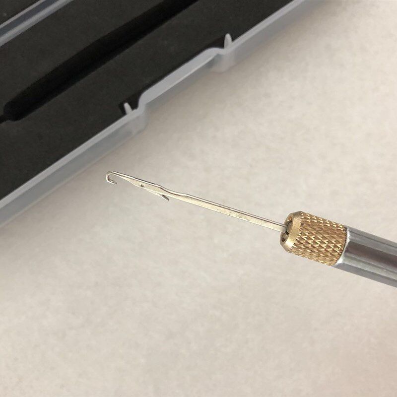 现货速发JAPAEXLOOP物理工具接发钩针植发钩针金属工具