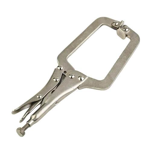 现货9 Inch Steel C Clamp Vise Grip Lo Weld Pliers ZWood T