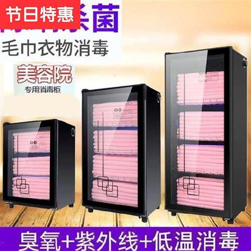 现货速发汗蒸房保洁柜机y商业双层中温简易.理发店毛巾柜单层
