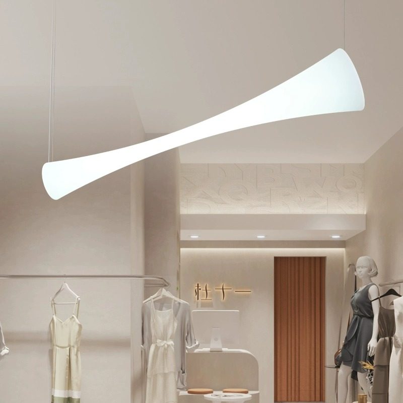 意式奶油极简风设计师艺术氛围吊灯