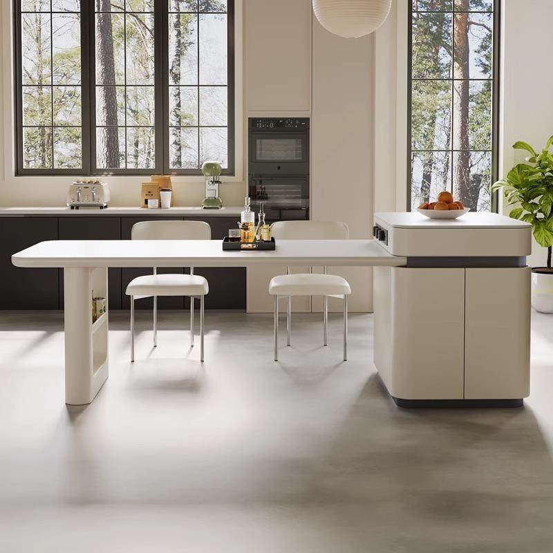 法岛式台餐桌一体XPC可伸缩家用岩板新款开式厨能房多功中岛台餐,住宅家具,岛台,淘宝优惠券,粉丝福利购,淘宝优惠卷