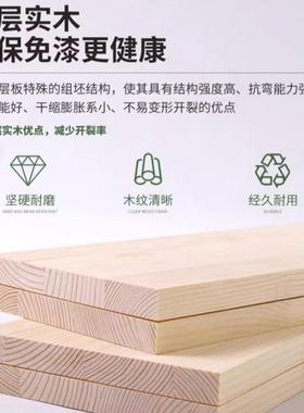 实木书架书柜置物架简易落简客地厅家用架多层卧室收纳约学生KAV