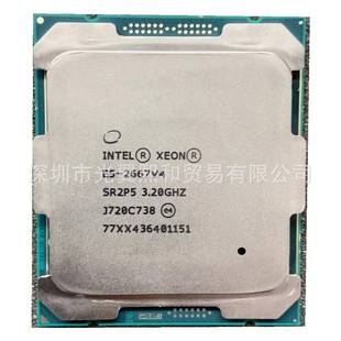 2667v4 3.2GHz 8核心16线程 LGA2011 Intel 135W Xeon