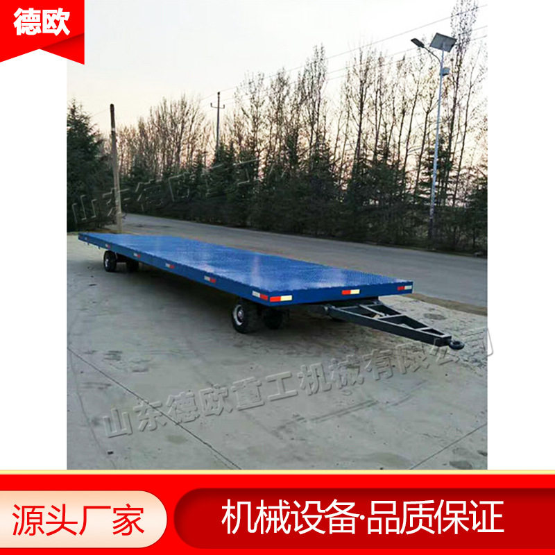 大型重型牵引式平板拖车