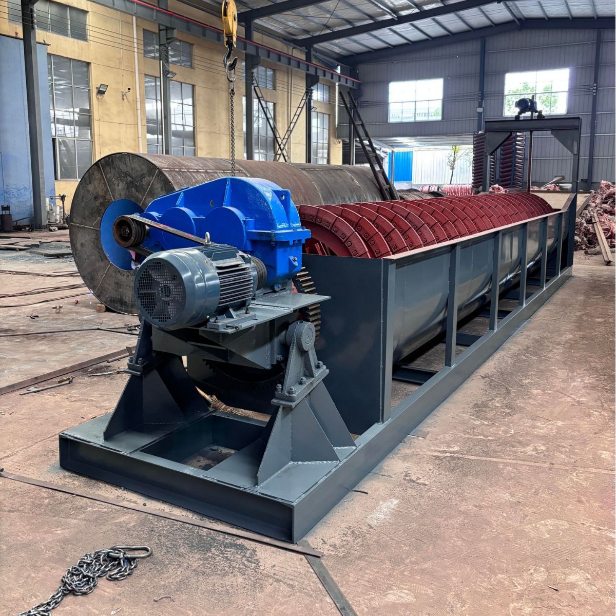 矿用双螺旋分级洗砂设备