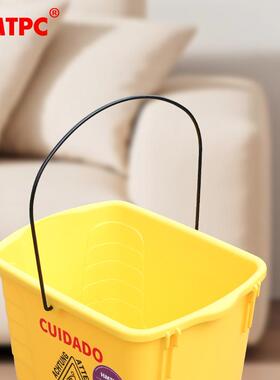 27升拖布墩布拖把水器挤榨水车拖地商家用IHC洗免手洗长方形桶用