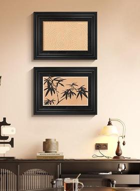 古风客厅装饰室画餐厅卧墙壁画绿色系花EZM卉竹学子宋代美玄中关