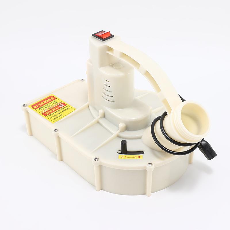 肥背负式电动施动自投饵机颗粒撒化肥机器器全自动播种撒OIK肥机