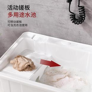 家用903拖池阳台高脚洗拖布地盆卫槽生间墩布把拖池移动水池水池