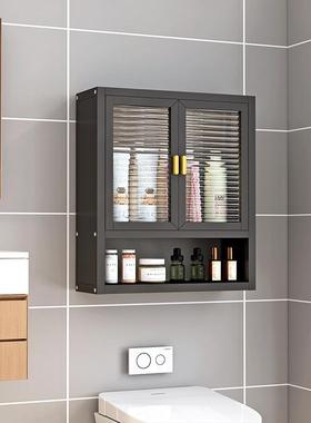 厨墙壁置物柜房免打孔EHO式壁挂带门调味品尘调料收纳柜墙上防储