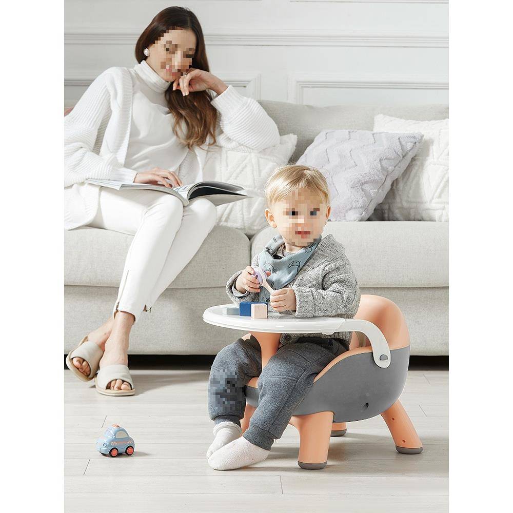 CR儿童宝子宝吃饭餐椅儿叫叫椅凳带靠背沙发座椅婴家用小板凳矮新