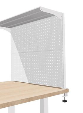 铭子添桌面洞NAL物洞板置公架铁艺架学习办书桌夹式收纳免打孔书