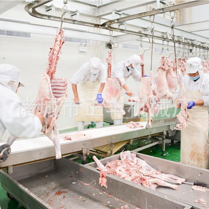 猪牛屠宰JXV设备自动化宰杀猪牛羊设备羊正丰屠宰厂流水线设备