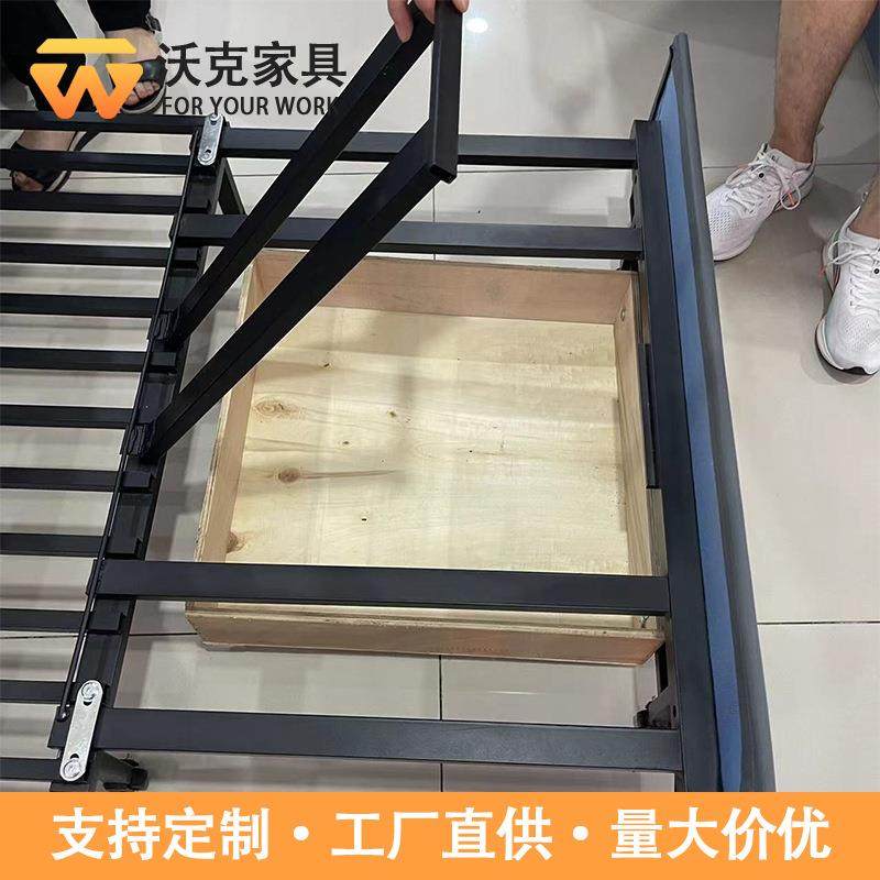 多功无品牌/能科单技布沙发人床两用钢架客小户厅型折叠懒人简约
