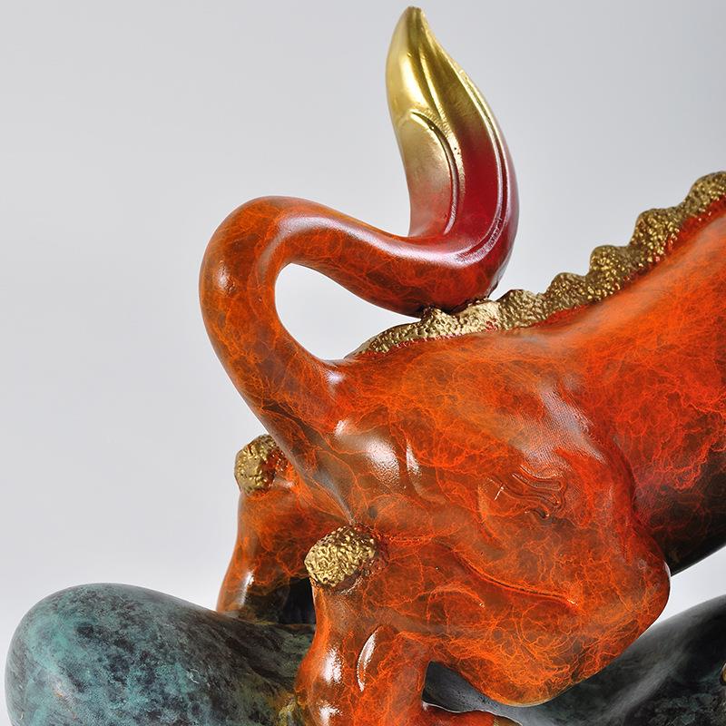 厂家直销铜塑工艺貔貅饰摆件家居办品公装品软装布雕SCD景酒柜电