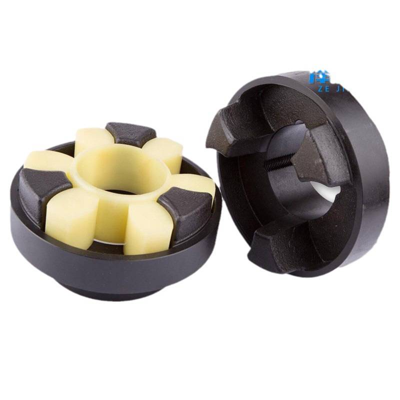 AZEJIA艾泽嘉大扭矩开水泵弹性锁紧锥套梅花连轴器HRC联轴器