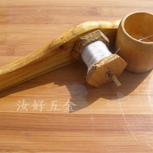 速发包邮超实用老式墨斗长墨海 木工竹制墨斗 超竹墨斗线 送头绵