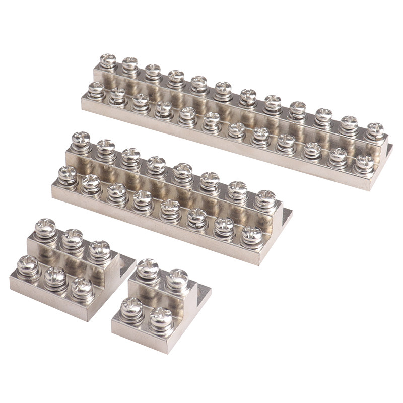 速发JDG接地排双层接地端子排2//4/6/8/10/12/14/16/20位A型接线