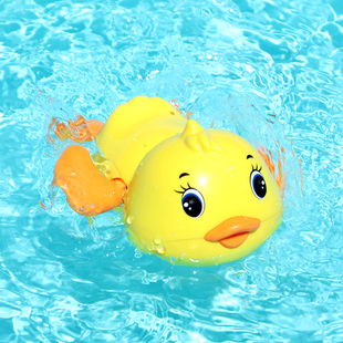 速发宝宝洗澡玩具男童沐浴婴儿游泳戏水小鸭孩水里玩的儿孩子鸭嘴
