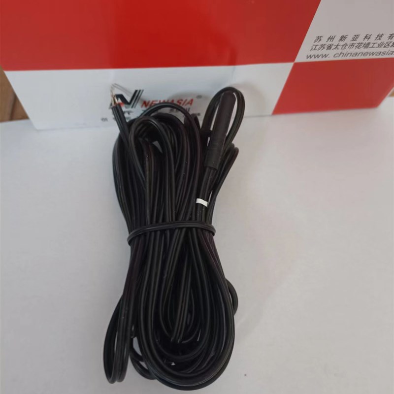 新亚洲控温器探头线,2米/5米冷库温度控制器传感线NA210NA610, 5K