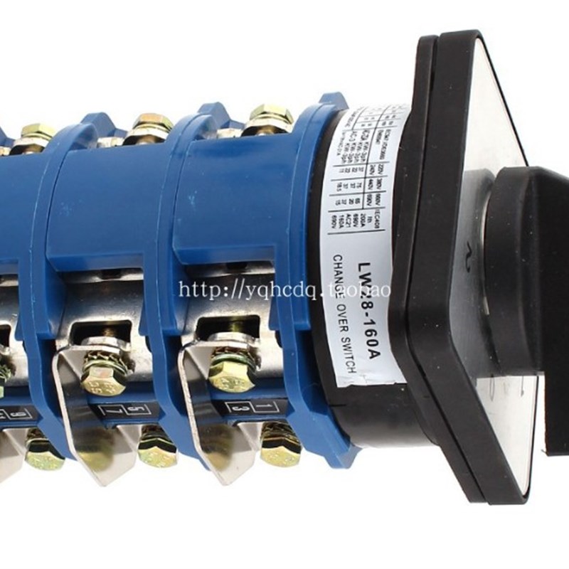 万能转换开关SZW26/LW28-160A/3 160A三档大电流档位开关旋转开关