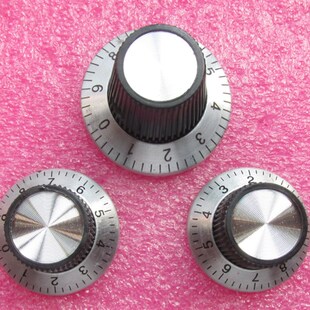 电位器用漂亮的数字旋钮胶木铜芯旋钮 数字刻度指示 有大中小三款