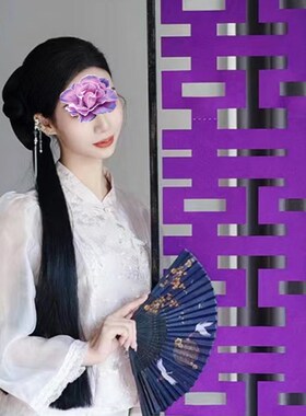 速发薰衣草之恋紫色长条男方结婚专套喜字贴用装方布房婚置装饰客