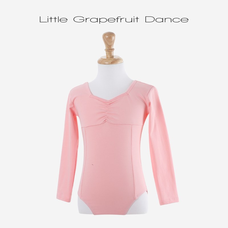 速发儿操舞蹈服童芭蕾舞练功服中舞舞服长袖体童服秋冬新款跳国衣