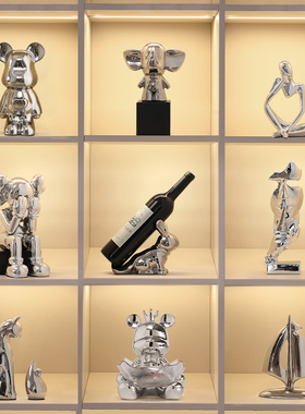 速发轻奢电视柜摆件客厅柜关进门口入户套装饰品壁柜高档软装玄装