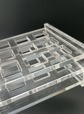 速发比色皿架1有 20 0 40 50mm0玻机璃材质实验室塑料石英比色皿