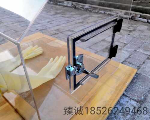 速发专业加工亚克力手套箱有机玻璃手套箱亚克力密封箱体支持