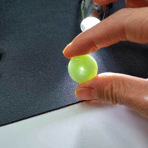 陕西蓝田玉平安扣小吊坠挂件直径2厘米项链男女款饰品礼物