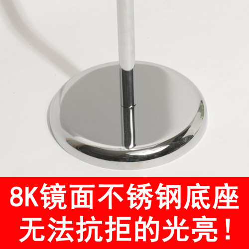 不锈钢立牌指示牌 商场广告u牌导示牌 a4展示牌立式告示牌水牌升