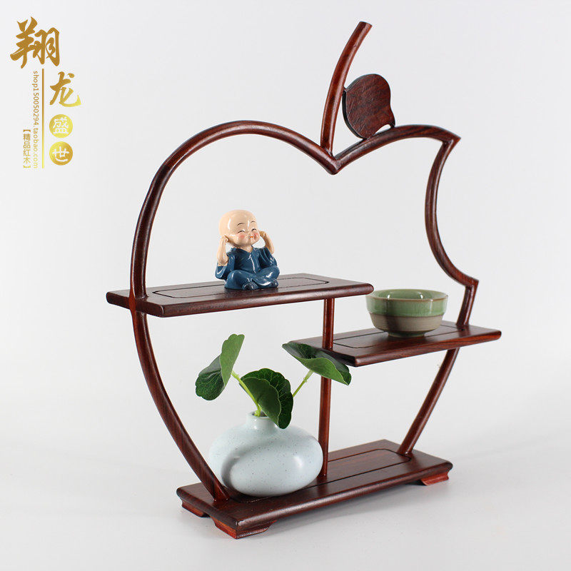 红木博古架小型红酸枝多宝阁实木中式F工艺底座紫砂茶壶具展示架,住宅家具,多宝格/博古架,淘宝优惠券,粉丝福利购,淘宝优惠卷