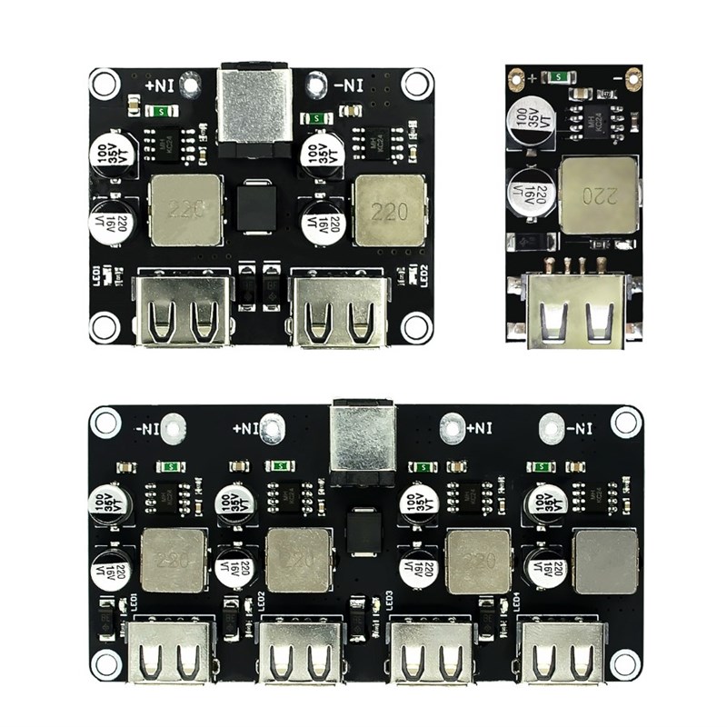 速发直流降压模块 QC2.0 QC.0 快充 手机充电板支持FCP