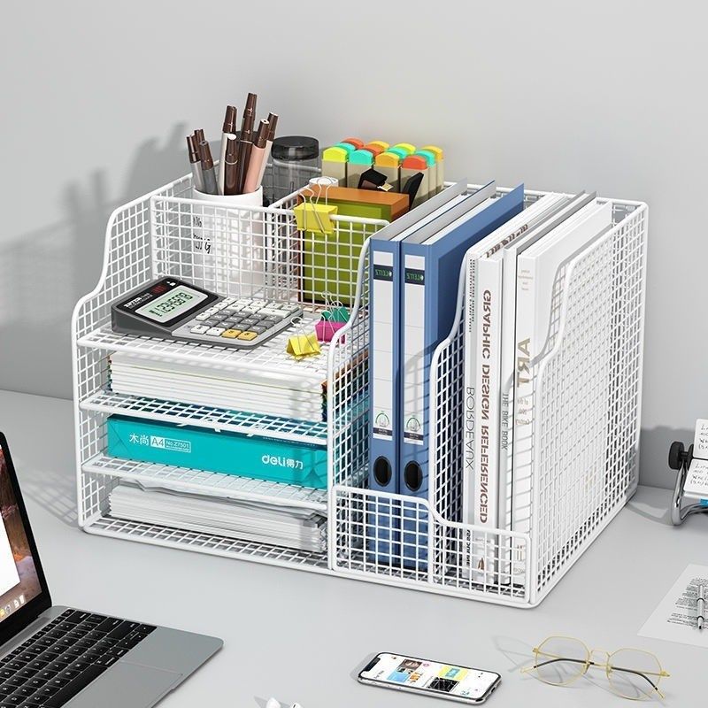 速发加厚文件盒文件框收纳架多层办公置物资大容量财务架料教师分,住宅家具,书架,淘宝优惠券,粉丝福利购,淘宝优惠卷