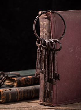 速发复古做旧礼式道村铸铁家居摆件婚美婚庆装饰摄影拍摄复古乡具