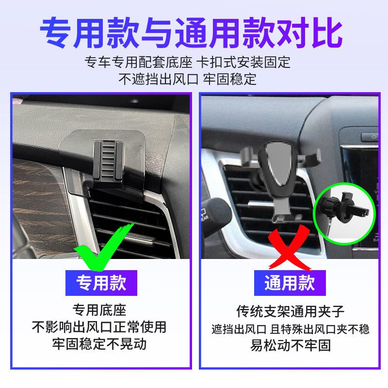 速发适用于杰德专用汽车载导航支撑座爆改装内饰用品大全